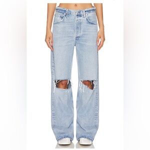 NEW Citizens of Humanity Ayla Baggy Wide Leg Jeans in Pagoda size 25